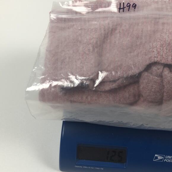 Anthropologie  Saturday/ Sunday  SideTie Pink Sweatshirt Small - Picture 8 of 8